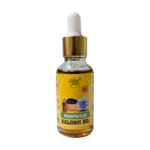 Naturecure wood pressed kalonji oil 30ml glass dropper bottle isolated on white background